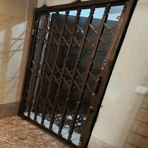 حفاظ درب ضد سرقت بندر عباس مدل آکاردئونی مقاوم