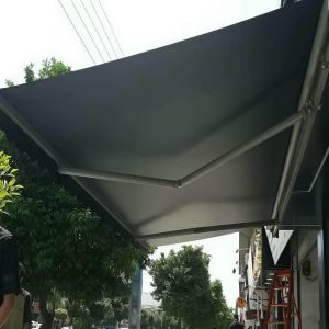 سایبان دوطرفه بندر عباس با پوشش مقاوم