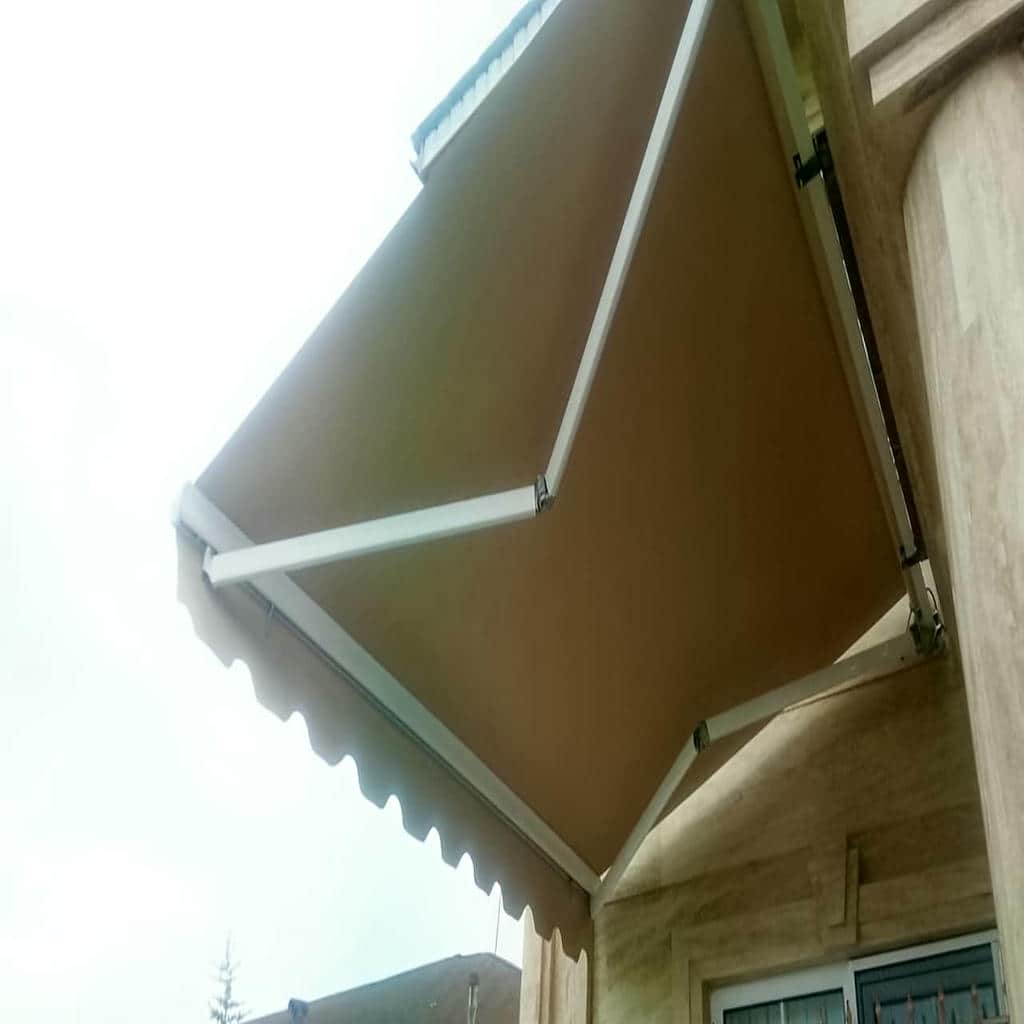 سایبان دوطرفه بندر عباس سازه بازویی مدرن