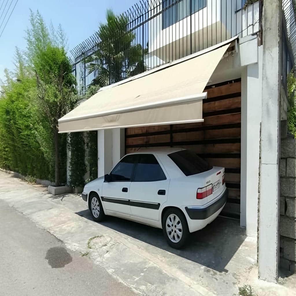 سایبان فول باکس بندر عباس با فرم اتوماتیک برای ورودی