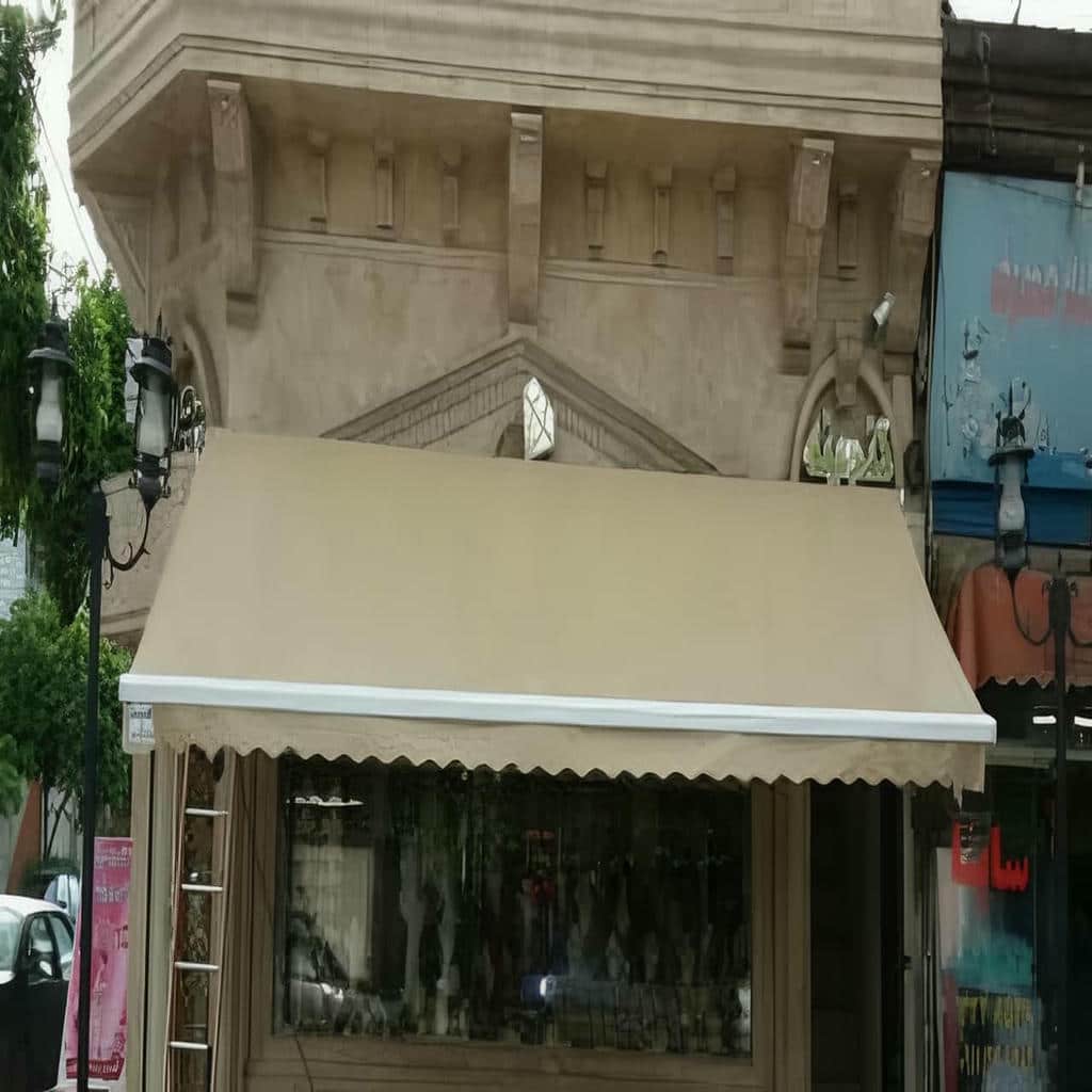 سایبان فول باکس بندر عباس فضای تجاری