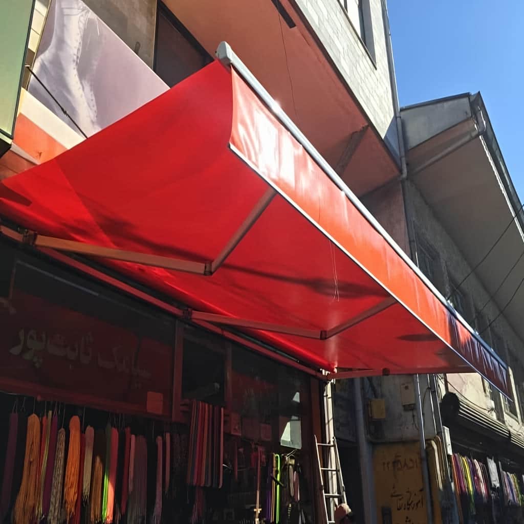 سایبان برقی بندر عباس با کنترل آسان