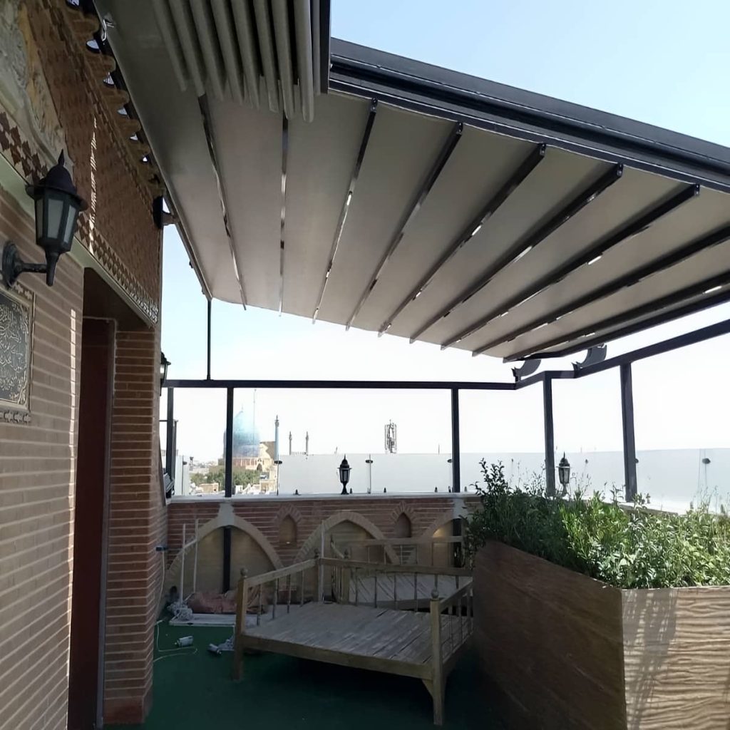 سایبان بالکن بندر عباس پوشش پارچه ای