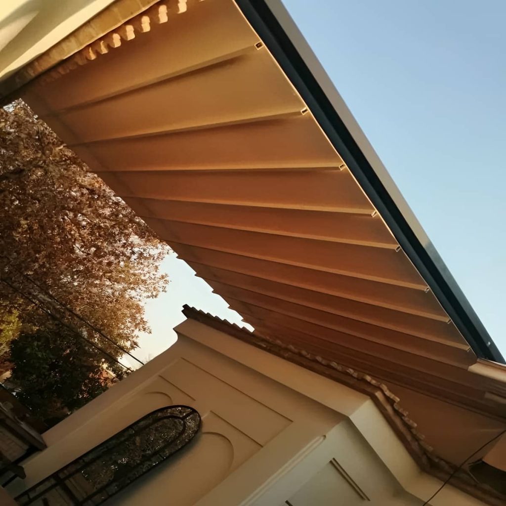 سایبان برقی بندر عباس با کنترل آسان