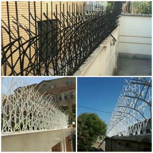 حفاظ شاخ گوزنی طرح اف فلزی بندر عباس