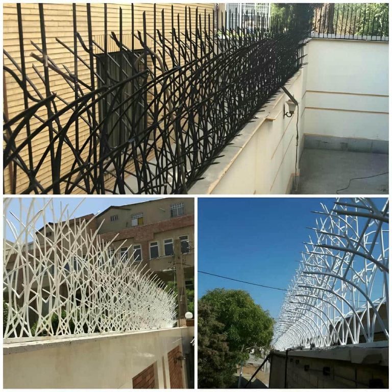حفاظ شاخ گوزنی طرح اف فلزی بندر عباس حفاظ شاخ گوزنی طرح اف فلزی بندر عباس