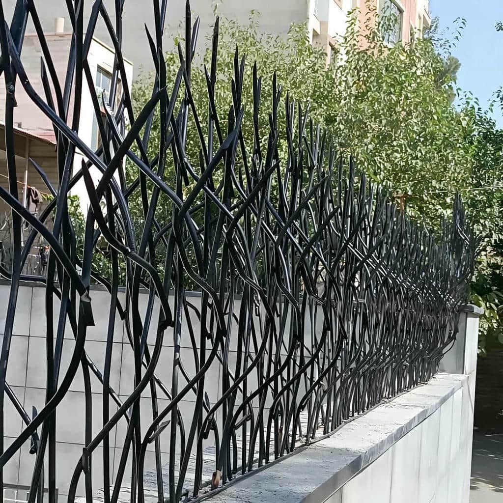 نرده حفاظ دیوار ویلایی منطقه