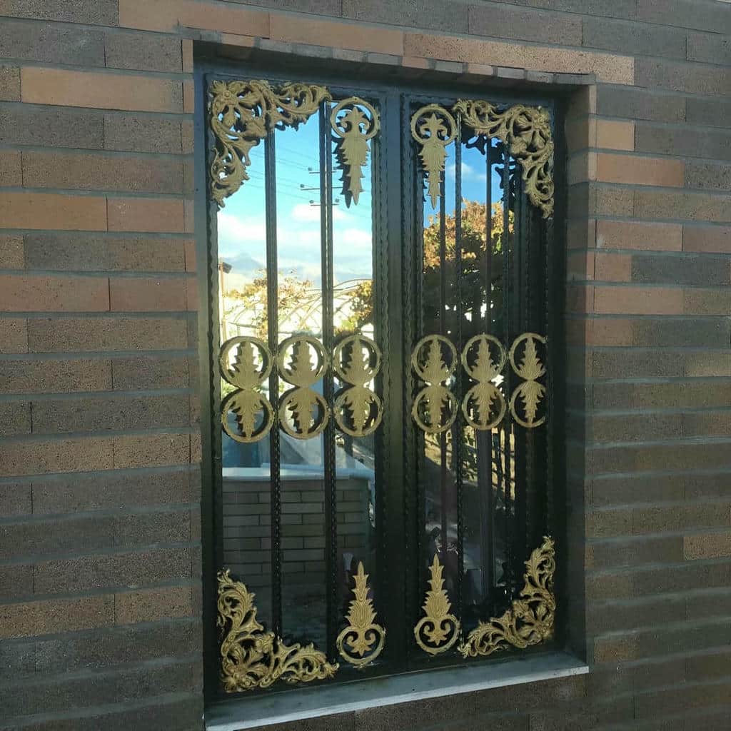 نرده پنجره گلنرده سفارشی