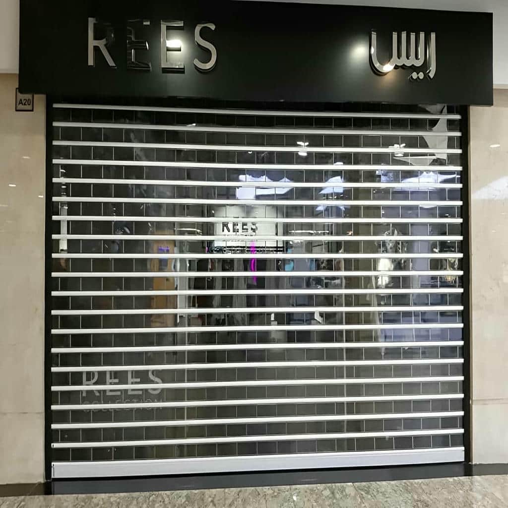 کرکره مغازه بندر عباس نمای تجاری مدرن