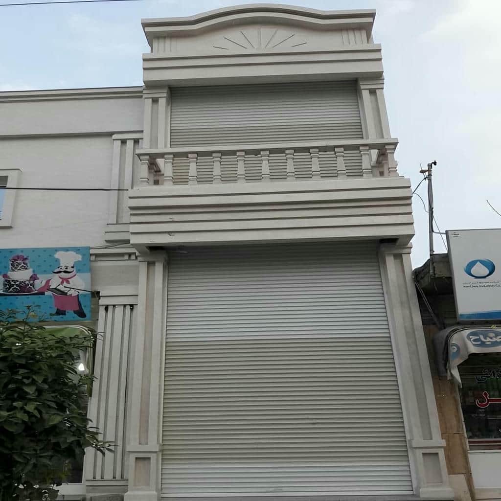 کرکره مغازه بندر عباس ورودی تجاری کوچک