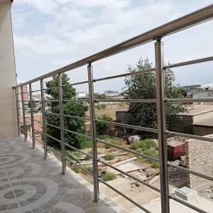 نرده بالکن فلزی در بندر عباس با جوشکاری تمیز