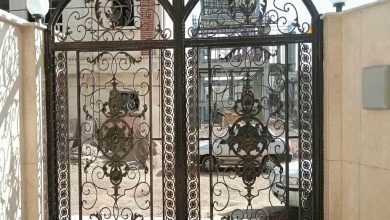 جک ریموت دار ورودی ویلایی مدرن