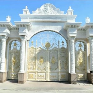 درب فلزی ویلایی بندر عباس با طراحی مدرن