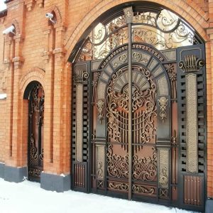 درب باغی فلزی بندر عباس با پوشش مقاوم