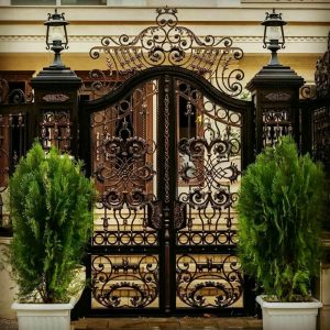 درب ویلا بندر عباس فلزی مدرن