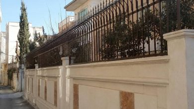 حفاظ سرنیزه ای فلزی بندر عباس با طراحی عمودی