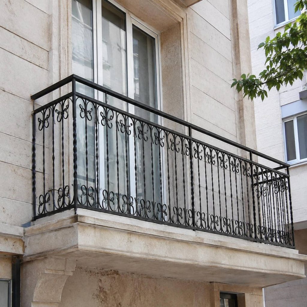 نرده تراس کلاسیک بندر عباس رنگ مقاوم