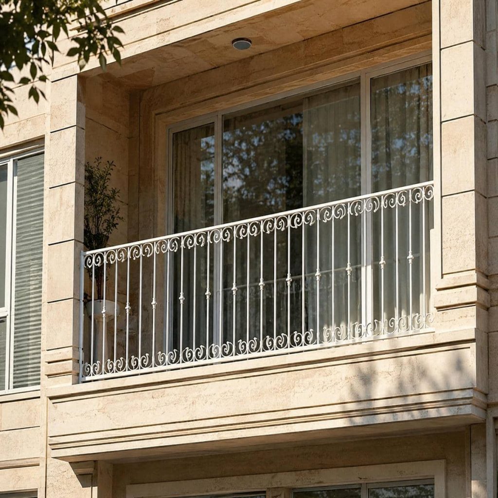 حفاظ بالکن فلزی بندر عباس با طراحی مقاوم