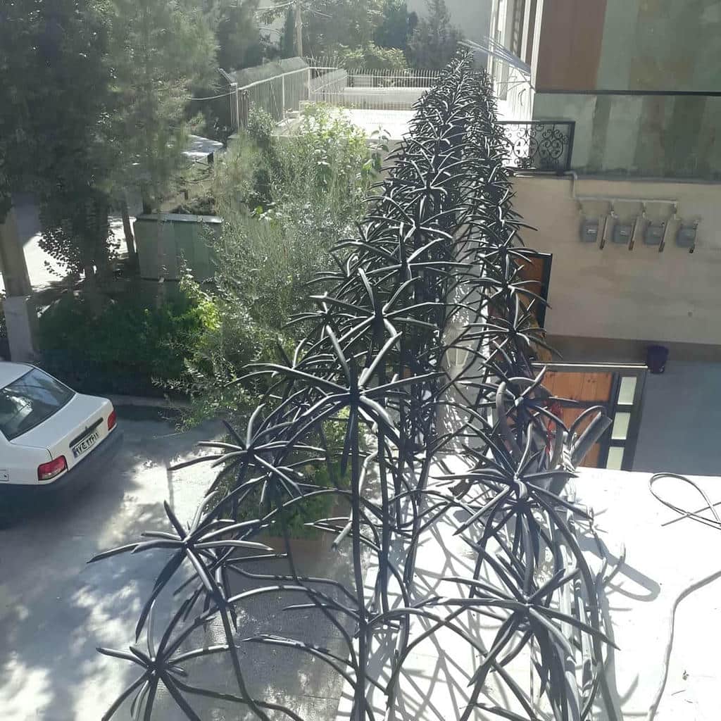 حفاظ دیوار بندر عباس مدل نخل مرداب