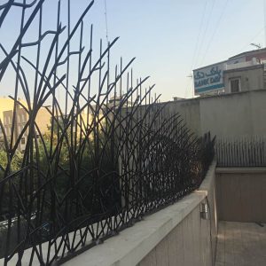 حفاظ نیزار بندر عباس با پوشش مقاوم دیوار